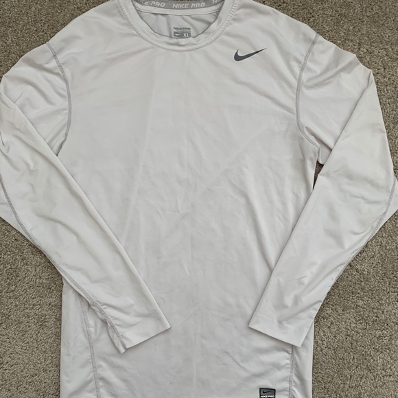 nike men's long sleeve compression shirt